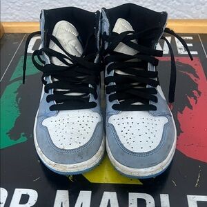 Jordan Sneakers - White and Blue